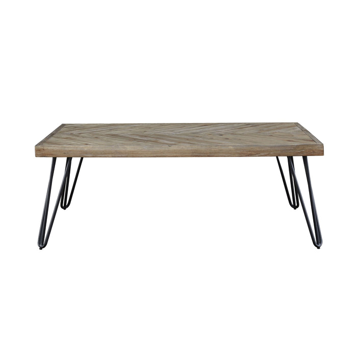 Modus Everson Solid Fir Coffee Table in Sand DollarImage 5