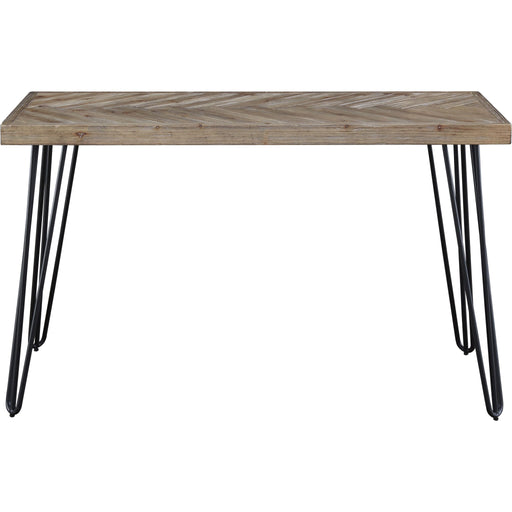 Modus Furniture Everson Solid Fir Console Table in Sand Dollar 655450321870 DVV123 Image 5