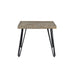 Modus Everson Solid Fir End Table in Sand DollarImage 5
