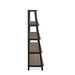 Modus Finch Wood and Metal Etagere Bookcase in Buckwheat and Antique BronzeImage 3