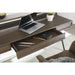 Modus Finch Wood and Metal Secretary Desk in Buckwheat and Antique BronzeImage 1