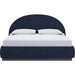 Modus Furniture Flex Upholstered Bed in Blue Jeans Chenille (2026)  SRXMJ  Image 4