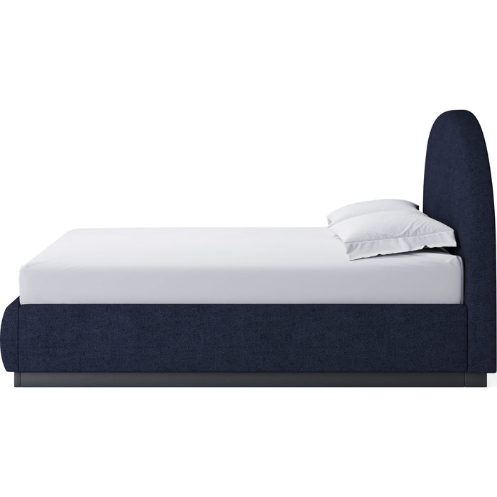 Modus Furniture Flex Upholstered Bed in Blue Jeans Chenille (2026)  SRXMJ  Image 6