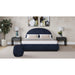 Modus Furniture Flex Upholstered Bed in Blue Jeans Chenille (2026)  SRXMJ  Main Image