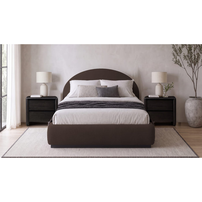 Modus Furniture Flex Upholstered Bed in Cacao Chenille  SR8WH  Main Image