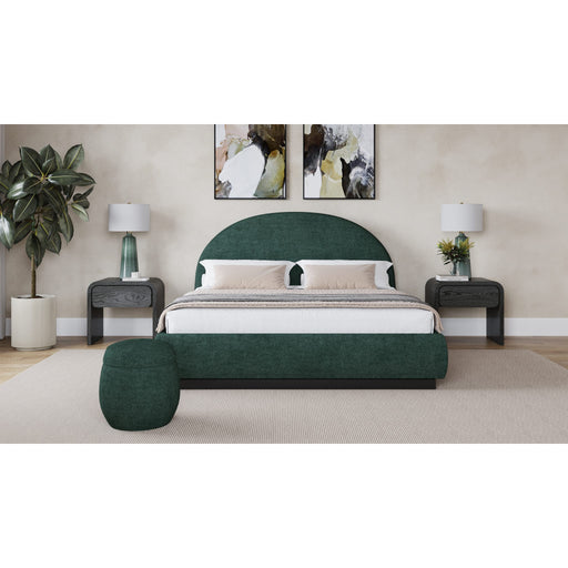 Modus Furniture Flex Upholstered Bed in Emerald Chenille (2026)  SRWKJ  Image 1