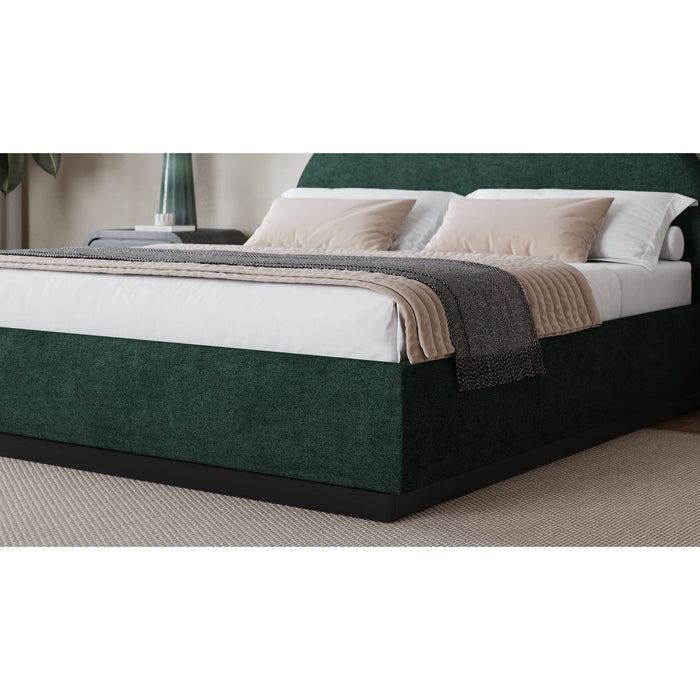 Modus Furniture Flex Upholstered Bed in Emerald Chenille (2026)  SRWKJ  Image 2
