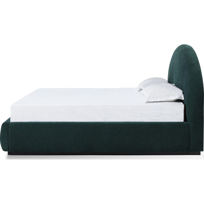 Modus Furniture Flex Upholstered Bed in Emerald Chenille (2026)  SRWKJ  Image 4