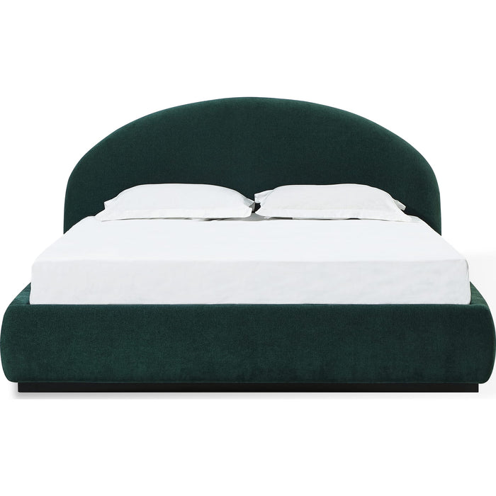 Modus Furniture Flex Upholstered Bed in Emerald Chenille  SRWKH  Image 5