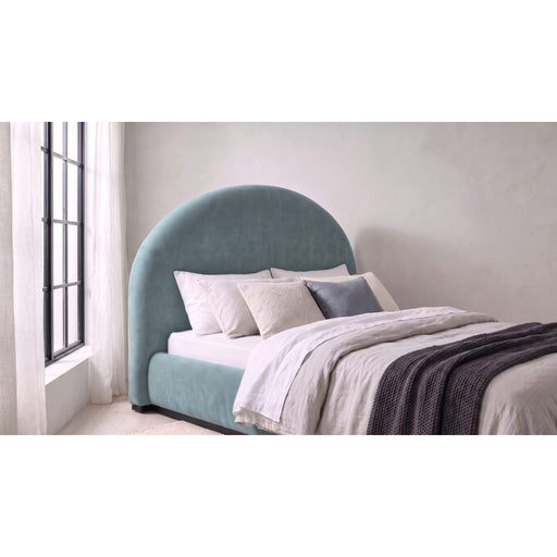Modus Furniture Flex Upholstered Bed in Harbor Mist Chenille  SR8XH  Image 1