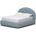 Modus Furniture Flex Upholstered Bed in Harbor Mist Chenille  SR8XH  Image 5