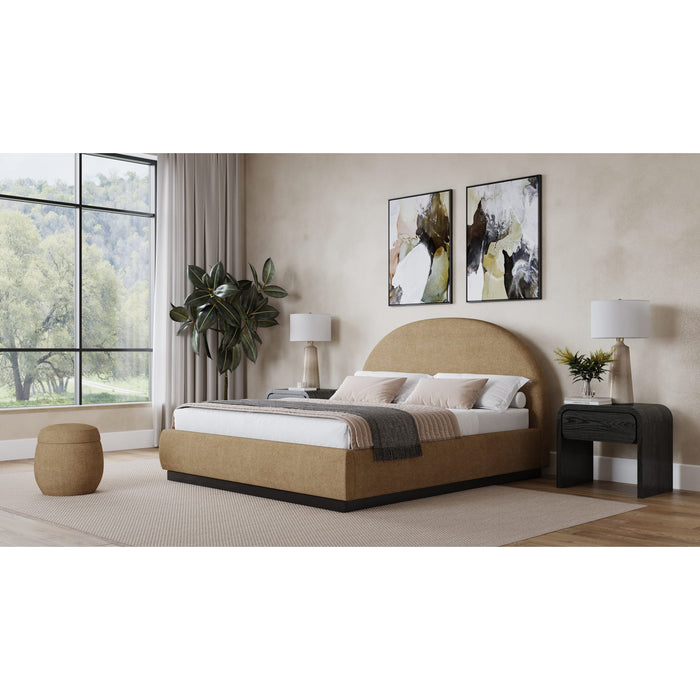 Modus Furniture Flex Upholstered Bed in Porcini Chenille (2026)  SRXLJ  Main Image