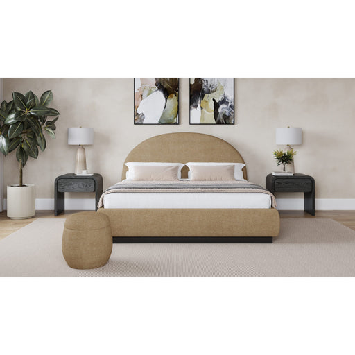 Modus Furniture Flex Upholstered Bed in Porcini Chenille  SRXLH  Image 1