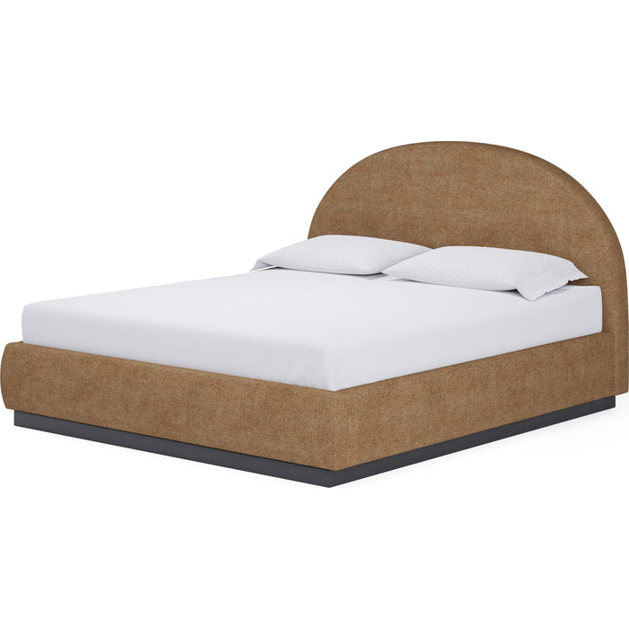 Modus Furniture Flex Upholstered Bed in Porcini Chenille  SRXLH  Image 5