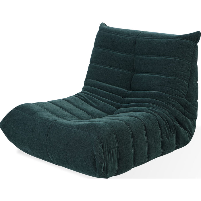 Modus Furniture Flex Upholstered Lounge Chair in Emerald Chenille 655450459009 SFVT95 Image 1