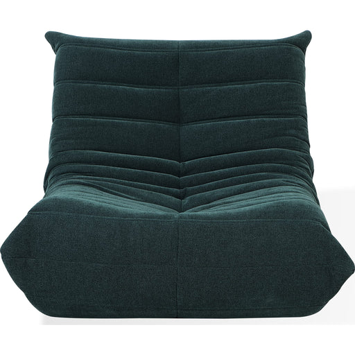 Modus Furniture Flex Upholstered Lounge Chair in Emerald Chenille 655450459009 SFVT95 Main Image