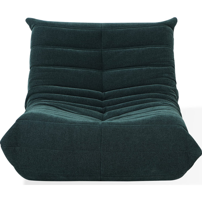 Modus Furniture Flex Upholstered Lounge Chair in Emerald Chenille 655450459009 SFVT95 Main Image
