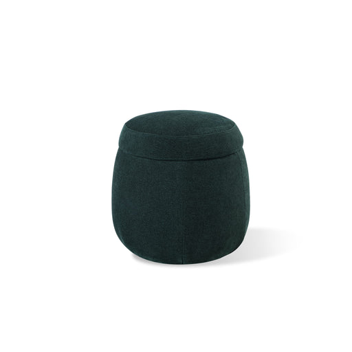 Modus Flex Upholstered Ottoman in Emerald Chenille Main Image