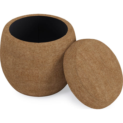 Modus Furniture Flex Upholstered Ottoman in Porcini Chenille 655450472091 SRXL88 Image 1
