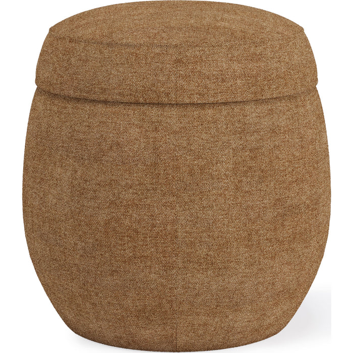 Modus Furniture Flex Upholstered Ottoman in Porcini Chenille 655450472091 SRXL88 Main Image