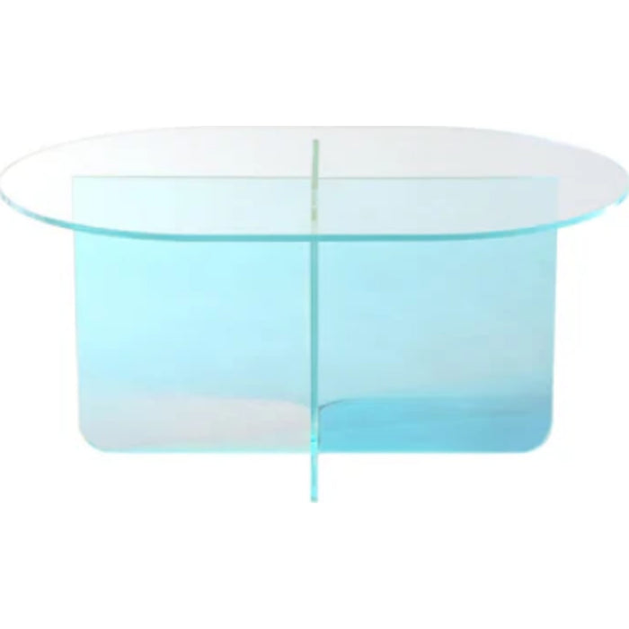 Modus Furniture Fomo Coffee Table in Iridescent Glass  655450465062 SSWN21 Image 1