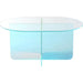 Modus Furniture Fomo Coffee Table in Iridescent Glass  655450465062 SSWN21 Image 1