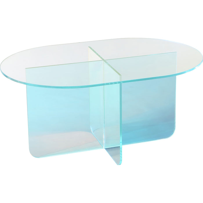 Modus Furniture Fomo Coffee Table in Iridescent Glass  655450465062 SSWN21 Image 3