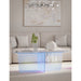 Modus Furniture Fomo Coffee Table in Iridescent Glass  655450465062 SSWN21 Main Image