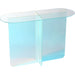 Modus Furniture Fomo Console Table in Iridescent Glass 655450465093 SSWN23 Image 3