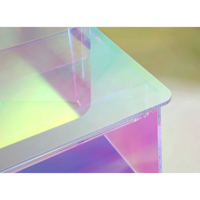 Modus Furniture Fomo Iridescent Acrylic Accent Chair 655450466748 SWWT63 Image 6
