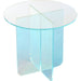 Modus Furniture Fomo Large End Table in Iridescent Glass 655450465192 SSWN22L Image 1