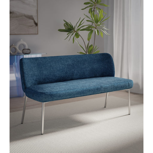 Modus Furniture Fomo Upholstered Bench  Azure 655450477669 SWWU65B Main Image