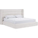 Modus Furniture Frank Upholstered Wingback Platform Bed in Cottage Cheese Boucle (2026)  PCMZN  Image 5