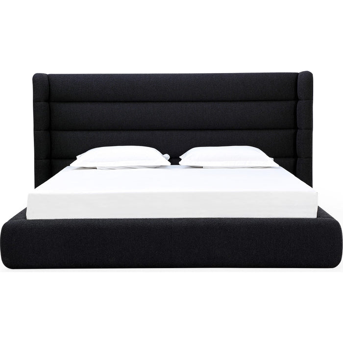 Modus Furniture Frank Upholstered Wingback Platform Bed in Ember Boucle (2026)  PCRWN  Main Image