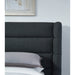 Modus Furniture Frank Upholstered Wingback Platform Bed in Ember Boucle  PCRWH  Image 2