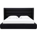 Modus Furniture Frank Upholstered Wingback Platform Bed in Ember Boucle  PCRWH  Image 3