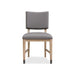 Modus Franklin Dining Chair in Au Natural and Gray Leather Image 2