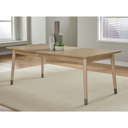 Modus Franklin Extendable White Oak Dining Table in Au Natural Image 1