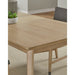 Modus Franklin Extendable White Oak Dining Table in Au NaturalImage 2