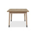 Modus Franklin Extendable White Oak Dining Table in Au Natural Image 5