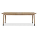 Modus Franklin Extendable White Oak Dining Table in Au Natural Image 7