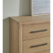 Modus Franklin Three Drawer Two Door White Oak Sideboard in Au Natural Image 1