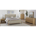 Modus Furniture Furano Five Drawer Ash Wood Chest in Ginger 655450441127 QDTW84 Image 4