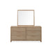 Modus Furano Six Drawer Ash Wood Dresser in GingerMain Image