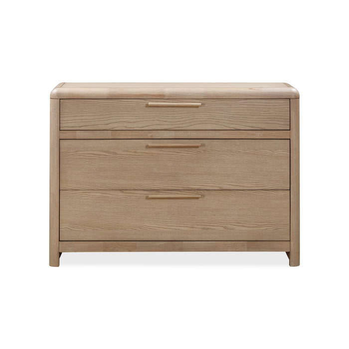 Modus Furano Three Drawer Ash Wood Bachelor Chest in GingerMain Image