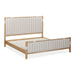 Modus Furano Upholstered Panel Bed in Ginger and Brun BoucleImage 4
