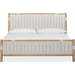 Modus Furniture Furano Upholstered Panel Bed in Ginger and Brun Boucle  QDTWJ  Image 5