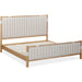 Modus Furniture Furano Upholstered Panel Bed in Ginger and Brun Boucle  QDTWJ  Image 7