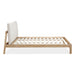 Modus Furano Upholstered Two Cushion Platform Bed in Ginger and Natural LinenImage 5