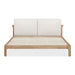 Modus Furano Upholstered Two Cushion Platform Bed in Ginger and Natural LinenImage 3